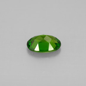 Chrome Diopside Gemstone in 7 x 5 mm (calibrated) Size for Sale, Chrome Diopside Stone in Green Color