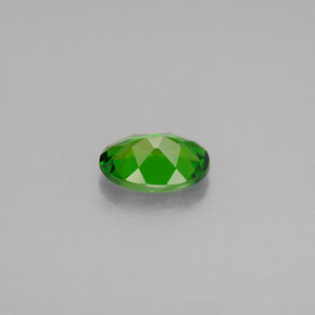 Chrome Diopside Gemstone in 7 x 5 mm (calibrated) Size for Sale, Chrome Diopside Stone in Green Color