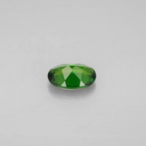 Chrome Diopside Gemstone in 7 x 5 mm (calibrated) Size for Sale, Chrome Diopside Stone in Green Color