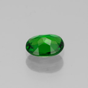 Chrome Diopside Gemstone in 6.2 x 4.8 mm Size for Sale, Chrome Diopside Stone in Green Color