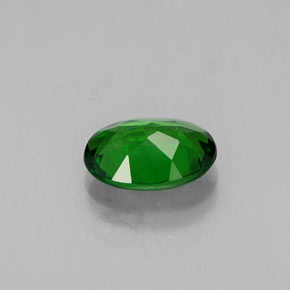 Chrome Diopside Gemstone in 7 x 5 mm (calibrated) Size for Sale, Chrome Diopside Stone in Green Color