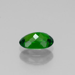 Chrome Diopside Gemstone in 6.5 x 4.2 mm Size for Sale, Chrome Diopside Stone in Green Color