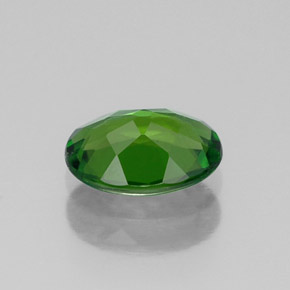 Chrome Diopside Gemstone in 7 x 5 mm (calibrated) Size for Sale, Chrome Diopside Stone in Green Color