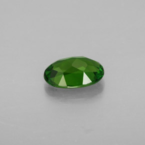 Chrome Diopside Gemstone in 7 x 5 mm (calibrated) Size for Sale, Chrome Diopside Stone in Green Color