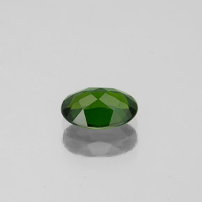 Chrome Diopside Gemstone in 7 x 5 mm (calibrated) Size for Sale, Chrome Diopside Stone in Green Color