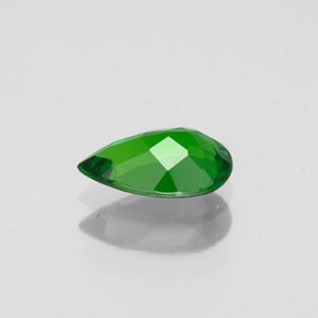 Chrome Diopside Gemstone in 7.7 x 4.8 mm Size for Sale, Chrome Diopside Stone in Green Color
