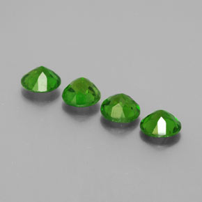 Chrome Diopside Gemstone in 4.7 mm Size for Sale, Chrome Diopside Stone in Green Color