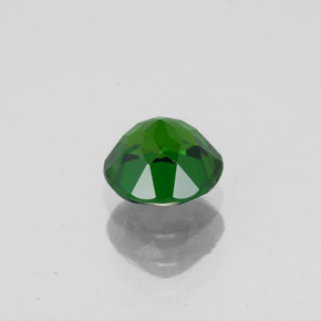 Chrome Diopside Gemstone in 6 mm (calibrated) Size for Sale, Chrome Diopside Stone in Green Color