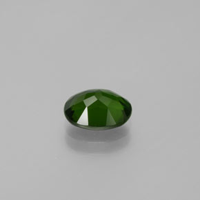 Chrome Diopside Gemstone in 8 x 6 mm (calibrated) Size for Sale, Chrome Diopside Stone in Green Color
