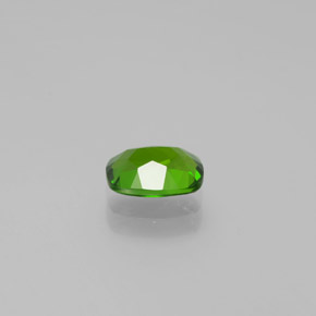 Chrome Diopside Gemstone in 7.1 x 5.1 mm Size for Sale, Chrome Diopside Stone in Green Color