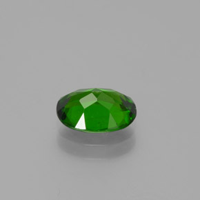 Chrome Diopside Gemstone in 8 x 6 mm (calibrated) Size for Sale, Chrome Diopside Stone in Green Color