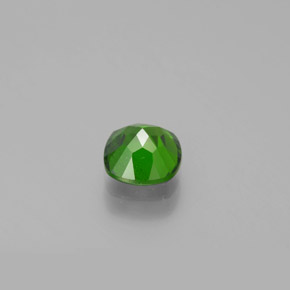 Chrome Diopside Gemstone in 6.1 x 6 mm Size for Sale, Chrome Diopside Stone in Green Color