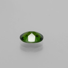 Chrome Diopside Gemstone in 8 x 6 mm (calibrated) Size for Sale, Chrome Diopside Stone in Green Color