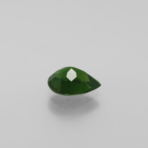 Chrome Diopside Gemstone in 8 x 6 mm (calibrated) Size for Sale, Chrome Diopside Stone in Green Color