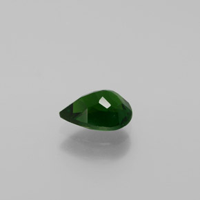 Chrome Diopside Gemstone in 8 x 6 mm (calibrated) Size for Sale, Chrome Diopside Stone in Green Color