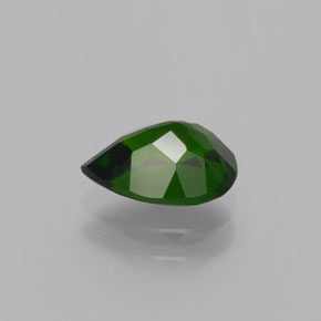 Chrome Diopside Gemstone in 8 x 6 mm (calibrated) Size for Sale, Chrome Diopside Stone in Green Color