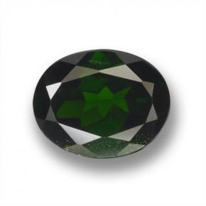 2.2ct Oval Facet Green Chrome Diopside Gem for sale 2.2ct Oval Facet Green Chrome Diopside Gem (ID: 462950)