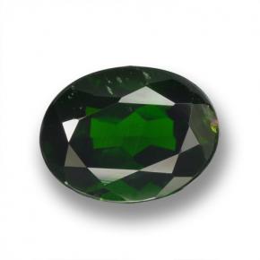 2ct Oval Facet Green Chrome Diopside for sale thumb image of 2ct Oval Facet Green Chrome Diopside (ID: 462951)