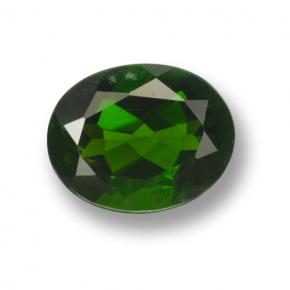 2ct Oval Facet Green Chrome Diopside Gem for sale 2ct Oval Facet Green Chrome Diopside Gem (ID: 463020)