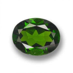 2ct Oval Facet Green Chrome Diopside Gem for sale 2ct Oval Facet Green Chrome Diopside Gem (ID: 463041)