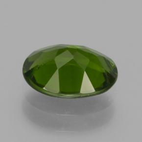 Chrome Diopside Gemstone in 8 x 6 mm (calibrated) Size for Sale, Chrome Diopside Stone in Deep Green Color