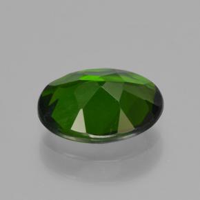 Chrome Diopside Gemstone in 8 x 6 mm (calibrated) Size for Sale, Chrome Diopside Stone in Green Color