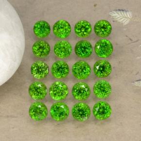 1.4ct Round Facet Green Chrome Diopside for sale thumb image of 1.4ct Round Facet Green Chrome Diopside (ID: 468237)