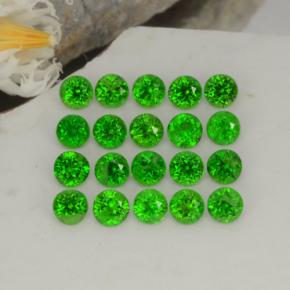 1.4ct Round Facet Green Chrome Diopside for sale thumb image of 1.4ct Round Facet Green Chrome Diopside (ID: 468242)