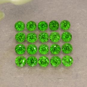 1.4ct Round Facet Green Chrome Diopside for sale thumb image of 1.4ct Round Facet Green Chrome Diopside (ID: 468246)