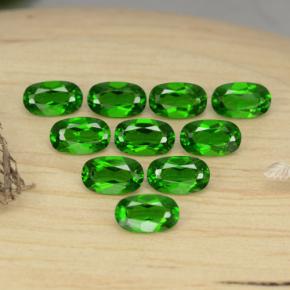 0.3ct Oval Facet Green Chrome Diopside Gem for sale 0.3ct Oval Facet Green Chrome Diopside Gem (ID: 469151)