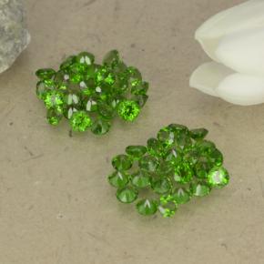 0ct Round Facet Green Chrome Diopside Gem for sale 0ct Round Facet Green Chrome Diopside Gem (ID: 469523)
