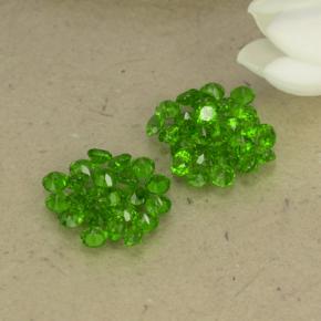 0ct Round Facet Green Chrome Diopside Gem for sale 0ct Round Facet Green Chrome Diopside Gem (ID: 469526)