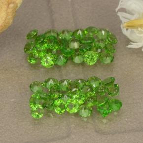 0ct Round Facet Green Chrome Diopside Gem for sale 0ct Round Facet Green Chrome Diopside Gem (ID: 469699)
