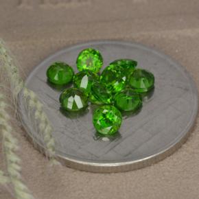 0.2ct Round Facet Green Chrome Diopside for sale thumb image of 0.2ct Round Facet Green Chrome Diopside (ID: 478694)