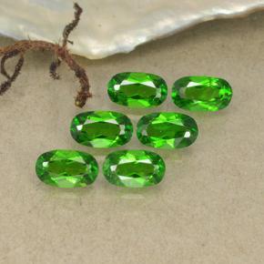 0.3ct Oval Facet Green Chrome Diopside for sale thumb image of 0.3ct Oval Facet Green Chrome Diopside (ID: 493728)