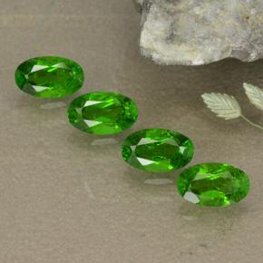 0.3ct Oval Facet Green Chrome Diopside for sale thumb image of 0.3ct Oval Facet Green Chrome Diopside (ID: 496112)