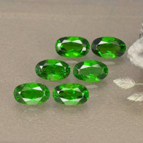 Verde claro Cromodiópsido Gema - 0.3ct Forma ovalada (ID: 496115)