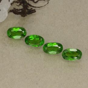 0.3ct Oval Facet Green Chrome Diopside Gem for sale 0.3ct Oval Facet Green Chrome Diopside Gem (ID: 498192)