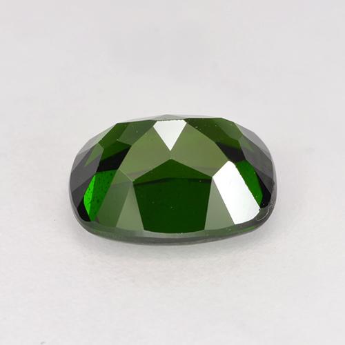 Chrome Diopside Gemstone in 8 x 6 mm (calibrated) Size for Sale, Chrome Diopside Stone in Forest Green Color