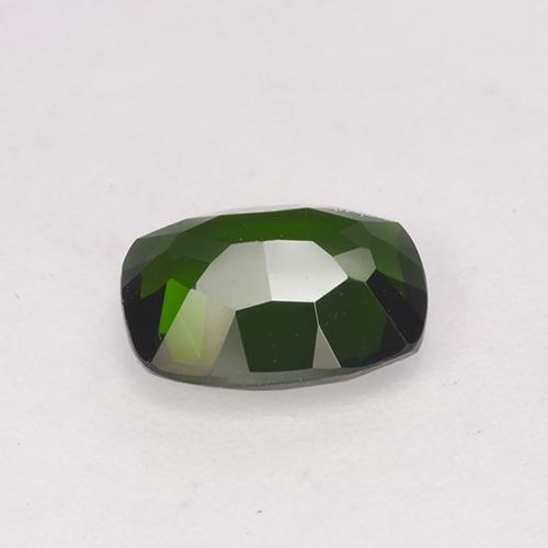 Chrome Diopside Gemstone in 8 x 6 mm (calibrated) Size for Sale, Chrome Diopside Stone in Deep Green Color