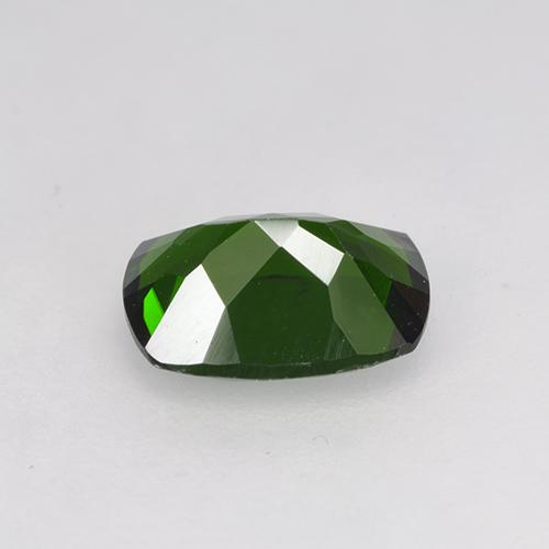 Chrome Diopside Gemstone in 8 x 6 mm (calibrated) Size for Sale, Chrome Diopside Stone in Deep Green Color