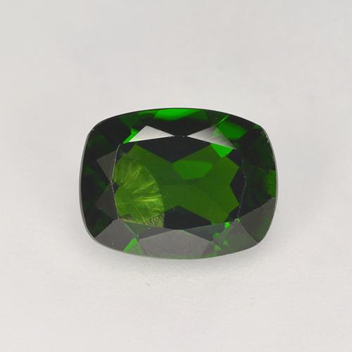 tiefgrün Chromdiopsid Edelstein - 1.4ct Kissenschliff (ID: 524637)