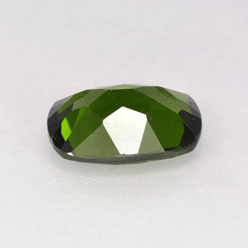 Chrome Diopside Gemstone in 8 x 6 mm (calibrated) Size for Sale, Chrome Diopside Stone in Deep Green Color