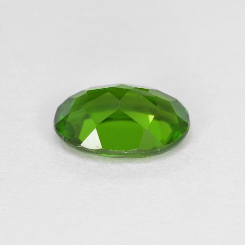 Chrome Diopside Gemstone in 7 x 5 mm (calibrated) Size for Sale, Chrome Diopside Stone in Lively Green Color