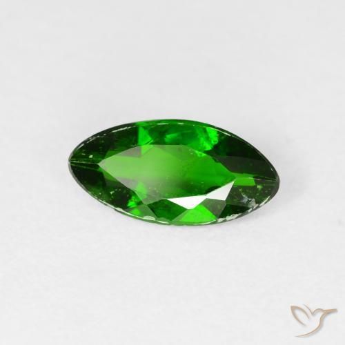 1.00 ct Green Chrome Diopside Stone, Natural Chrome Diopside in Marquise Facet Shape for Sale