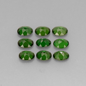 Chrome Tourmaline Gemstone in 5.1 x 4.1 mm Size for Sale, Chrome Tourmaline Stone in Green Color