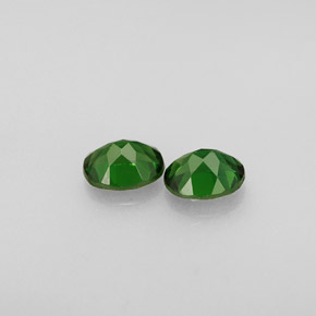 Chrome Tourmaline Gemstone in 5 x 4 mm Size for Sale, Chrome Tourmaline Stone in Green Color