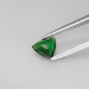 Chrome Tourmaline Gemstone in 5.5 x 4.9 mm Size for Sale, Chrome Tourmaline Stone in Green Color