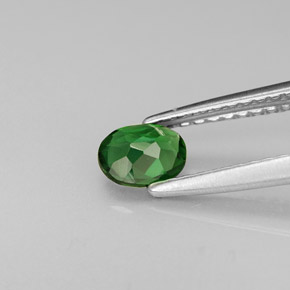 Chrome Tourmaline Gemstone in 5.1 x 4.1 mm Size for Sale, Chrome Tourmaline Stone in Green Color