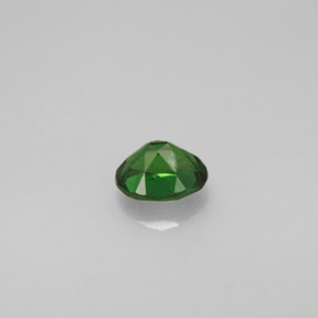 Chrome Tourmaline Gemstone in 4.9 x 4 mm Size for Sale, Chrome Tourmaline Stone in Green Color